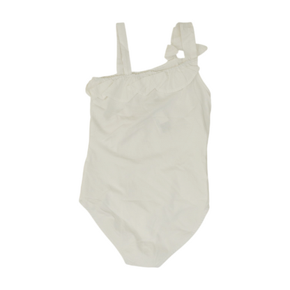 White Sleeveless One-Piece