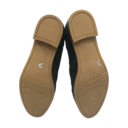 Black Slip-On Flats