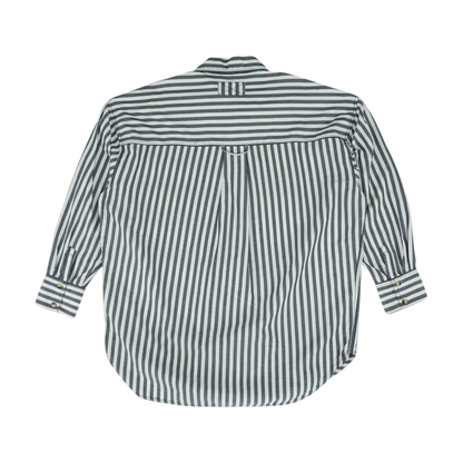 White Striped Button Down