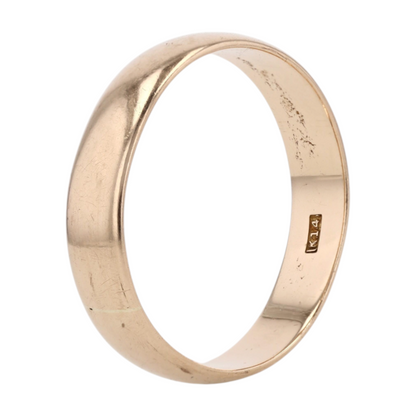 14K Yellow Gold Band