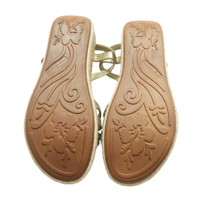 Gold Sandals