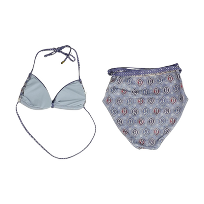 Blue Paisley Two-Piece