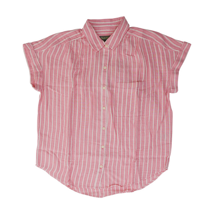 Pink Striped Button Down
