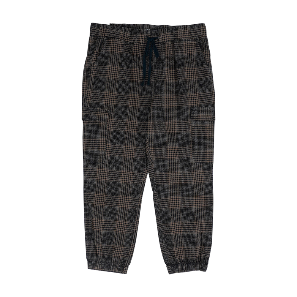 Brown Houndstooth Pants