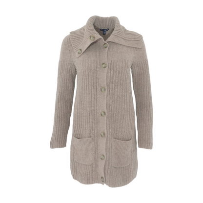 Brown Cardigan Sweater