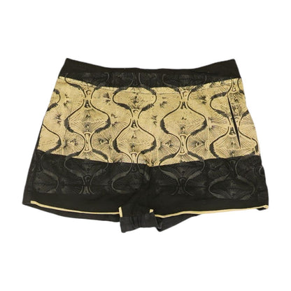 Black Graphic Shorts