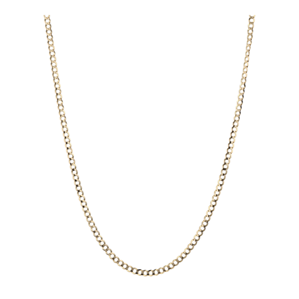 14K Yellow Gold Chain Necklace