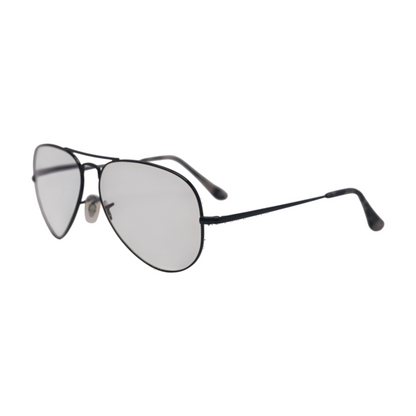 Black Aviator Metal II Aviator Prescription Eyewear