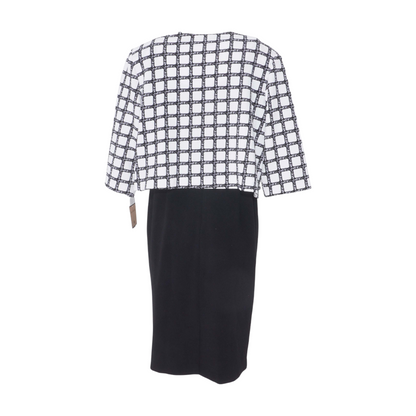 Black Plus Midi Dress