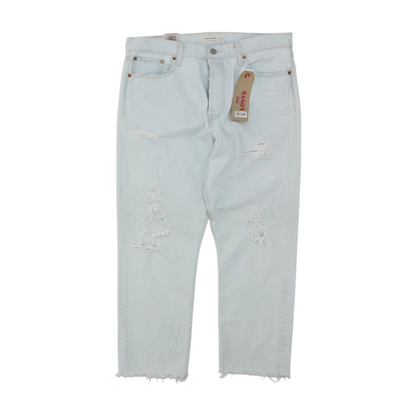 Blue Straight Jeans