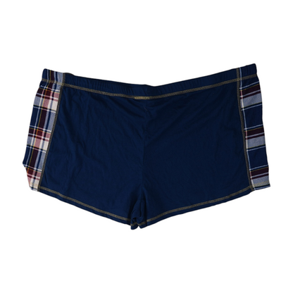 Navy Plaid Pajama Bottom
