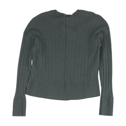 Green Solid Sweater