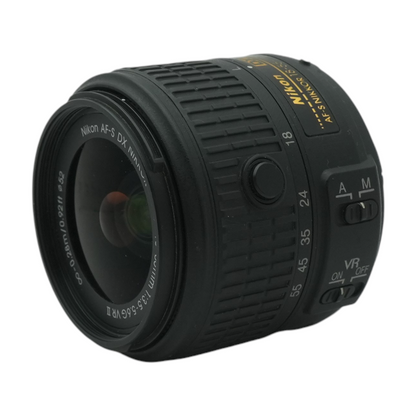 AF-S NIKKOR 18-55mm f/3.5-5.6 G II VR Standard Zoom Lens