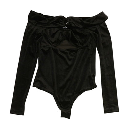 Black Bodysuit Blouse