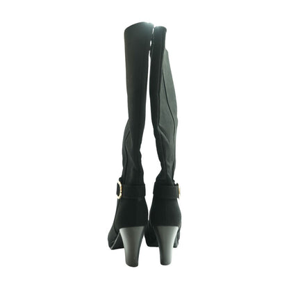 Black Knee High Boots