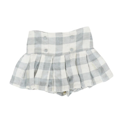 Gray Check Skirt