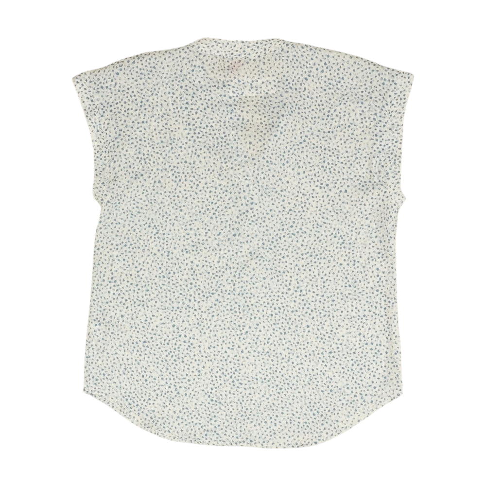 White Polka Dot Blouse