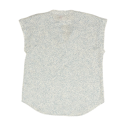 White Polka Dot Blouse