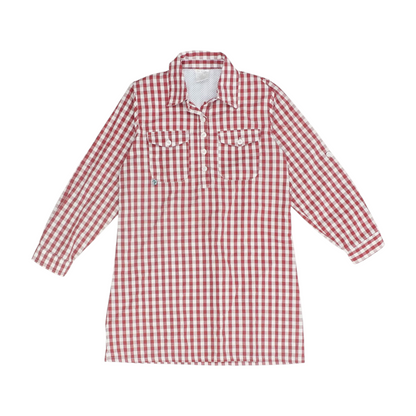 Red Check Dress