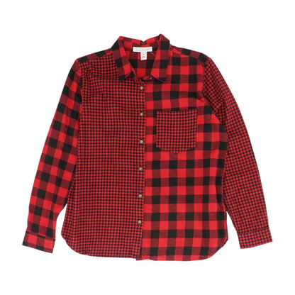 Red Plaid Button Down