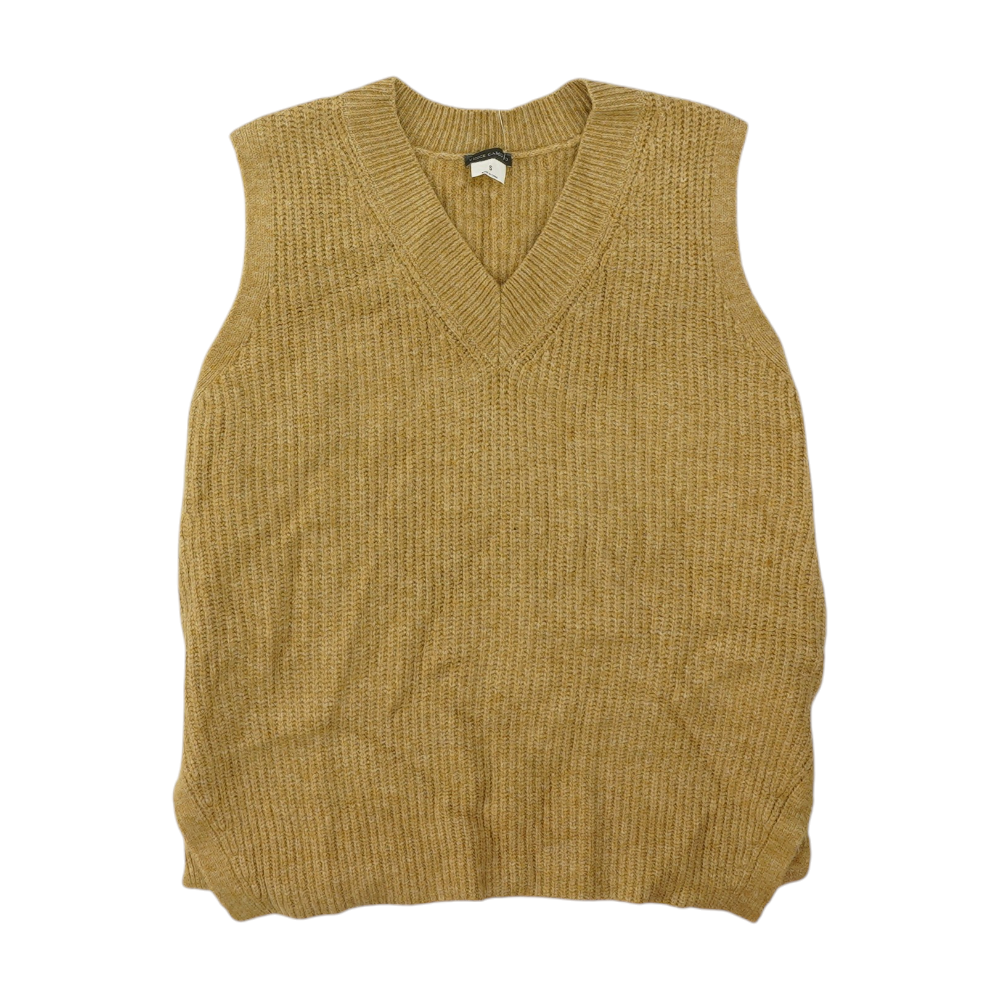 Vince Camuto Tan Vest Sweater – Image 1
