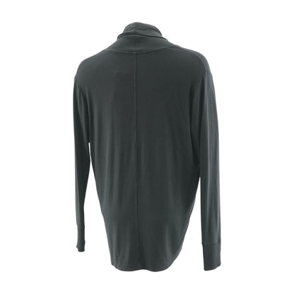 Black Solid Cardigan Sweater