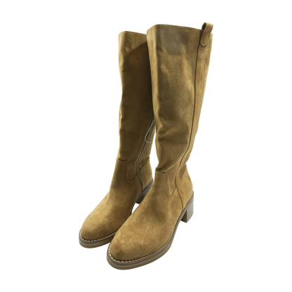 Tan Knee-High Boots