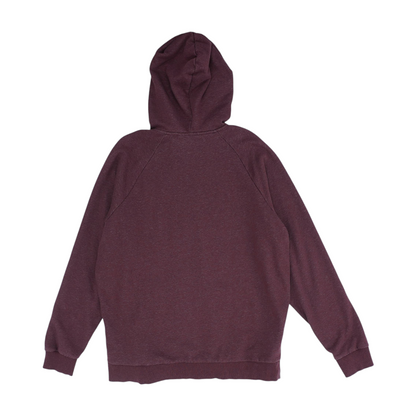 Burgundy Solid 1/4 Zip Pullover