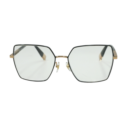 Black VFU875 Square Prescription Eyewear