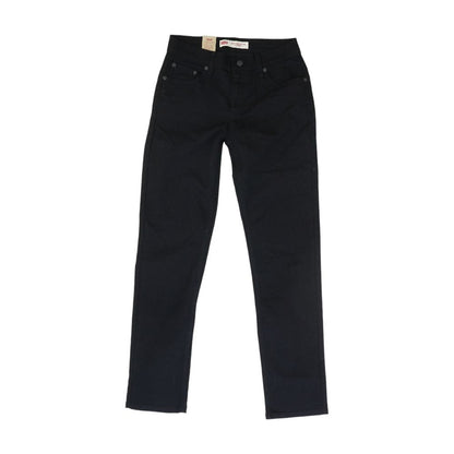 502 Black Regular Taper Jeans