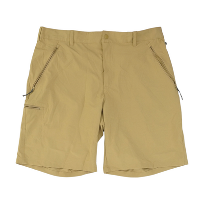 Tan Active Shorts