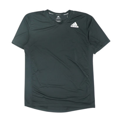 Black Solid Active T-Shirt