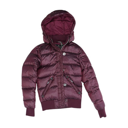 Maroon Puffer Jacket