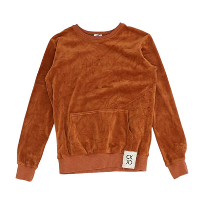 Rust Solid Sweatshirt