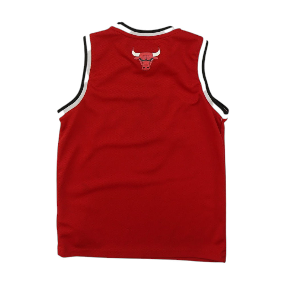 Ultra Game Boys' Red Chicago Bulls Sleeveless Jersey – Image 2