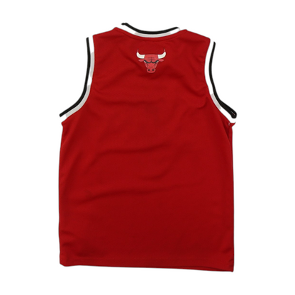 Ultra Game Boys' Red Chicago Bulls Sleeveless Jersey – Image 2