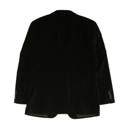 Black Striped Blazer