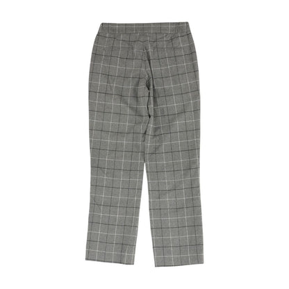 Gray Plaid Dress Pants