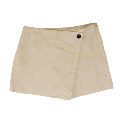 Cream Mini Skort