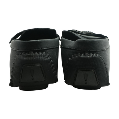 Black Slip-On Dress Shoes
