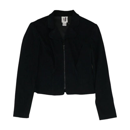Black Solid Blazer