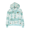 Blue Tie-Dye Hoodie Pullover