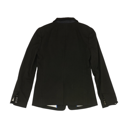 Black Solid Blazer