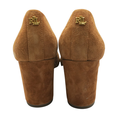 Brown Block Heels