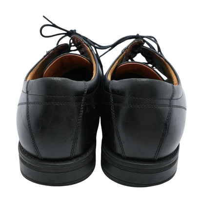 Black Leather Derby/oxford Dress Shoes