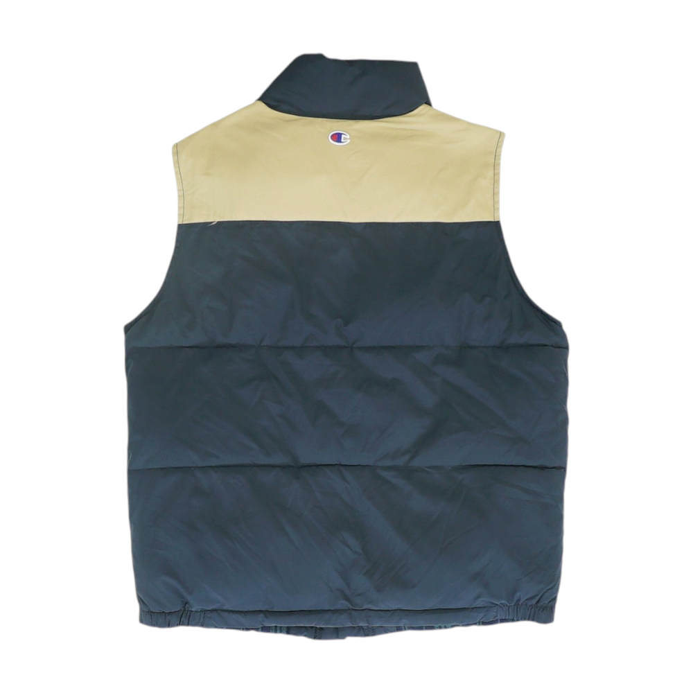 Navy Color Block Vest
