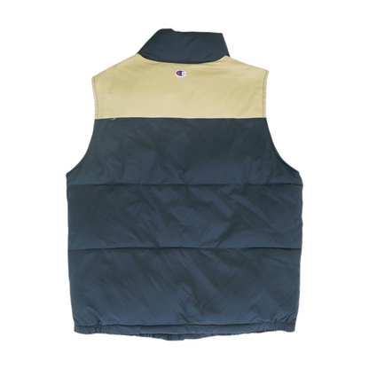 Navy Color Block Vest