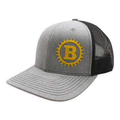 Gray Ballcap Hat