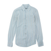Blue Striped Long Sleeve Button Down