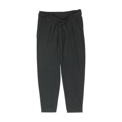 Black Solid Dress Pants